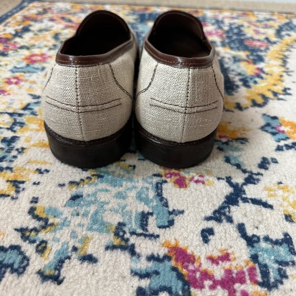 Allen Edmonds Randolph Verse Penny Loafer Sand Brown Mens Size 8.5D Classic Work main image 6